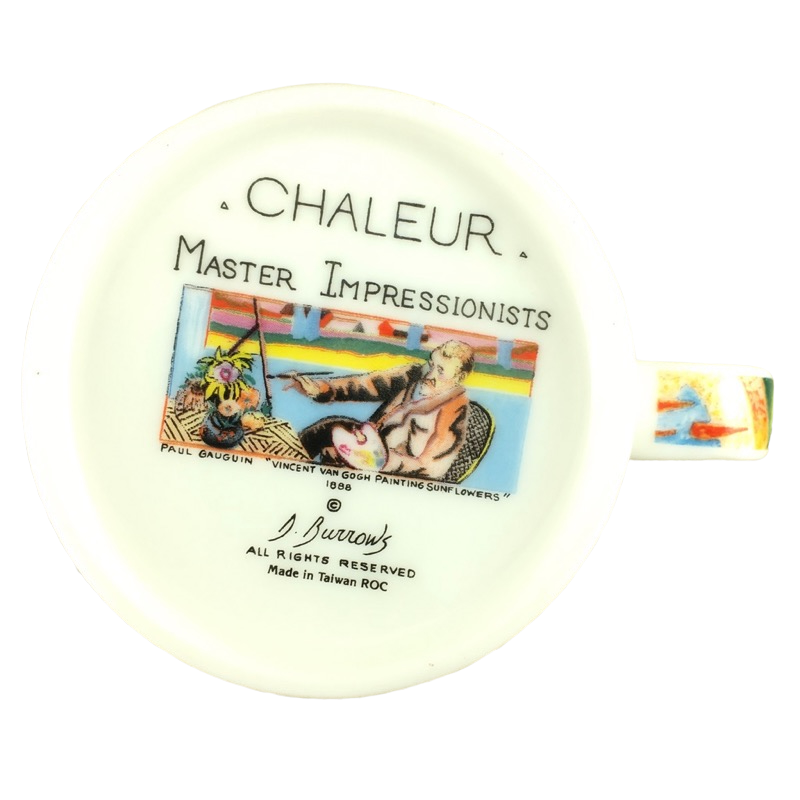 Regatta at Sainte Adresse Claude Monet Master Impressionists D Burrows Mug Chaleur