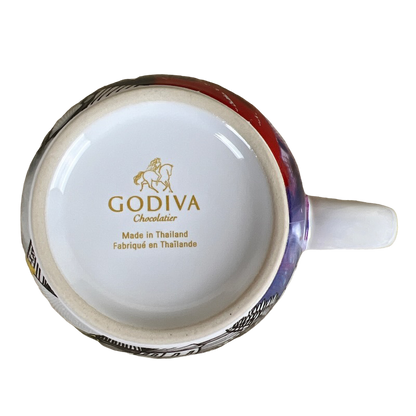 Lady Godiva On A Horse Watercolor Mug Godiva Chocolatier