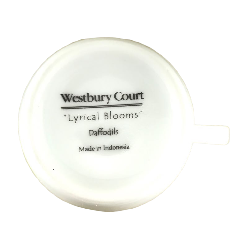 Lyrical Blooms Daffodils Mug Westbury Court