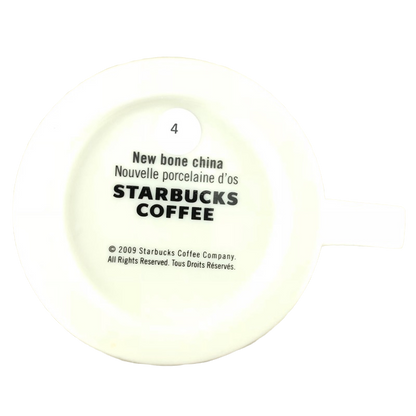 Siren Embossed Mug 2009 Starbucks