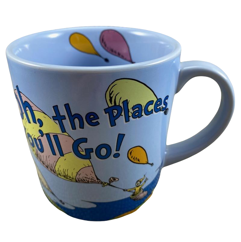 Oh The Places You'll Go! Dr. Seuss Mug Vandor