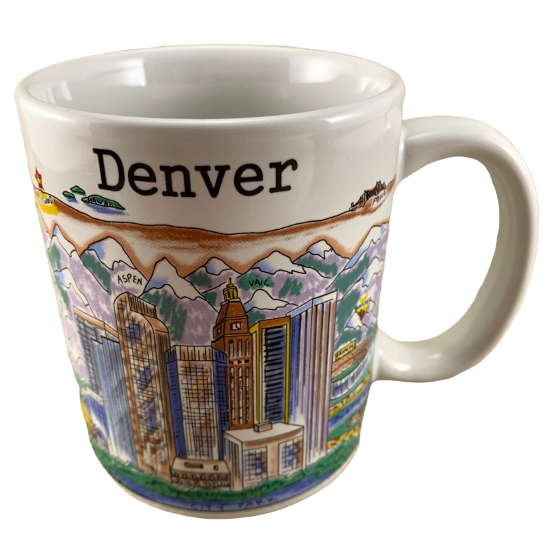 A View Of The World Denver Mug City Mugs
