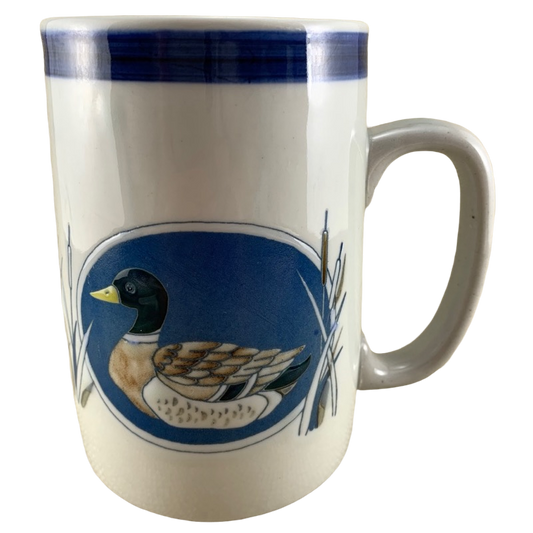 Mallard Duck Embossed Tall Mug Otagiri