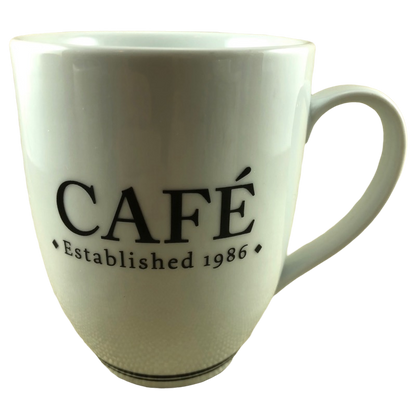 Cafe Established 1986 Mug Pottery Barn