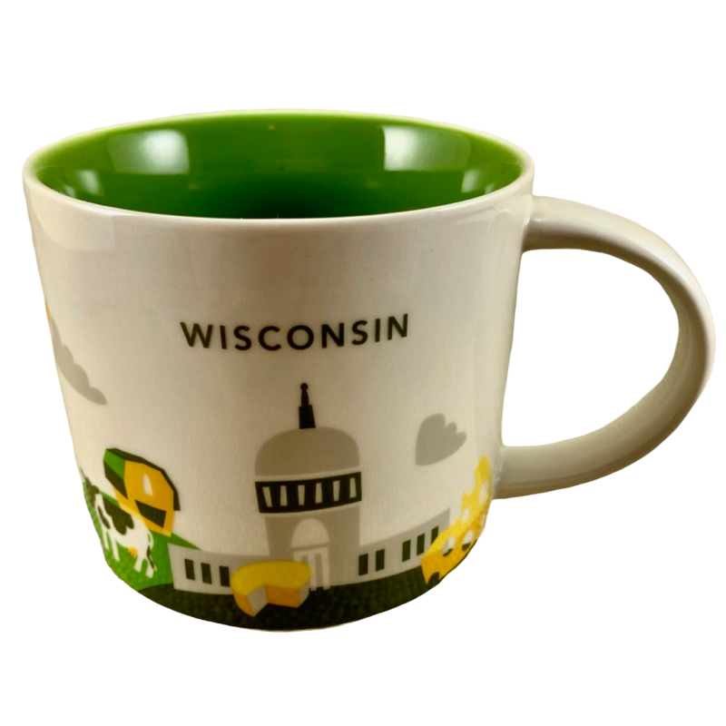 You Are Here Collection Wisconsin Mug Starbucks