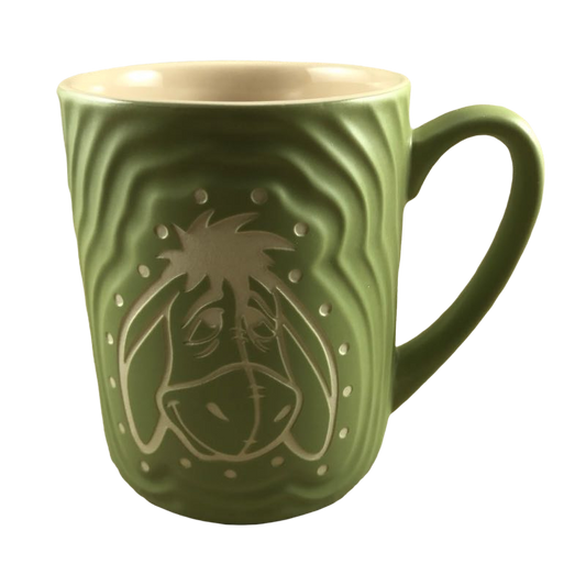 Eeyore Etched Ribbed Disney Parks Mug Disney