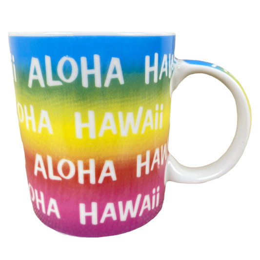 Hawai'i Aloha Rainbow Mug Island Heritage
