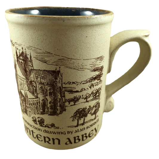 Tintern Abbey Mug Laugharne Pottery