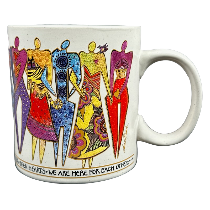 Join Hands Open Hearts We Are Here For Each Other Mug Laurel Burch