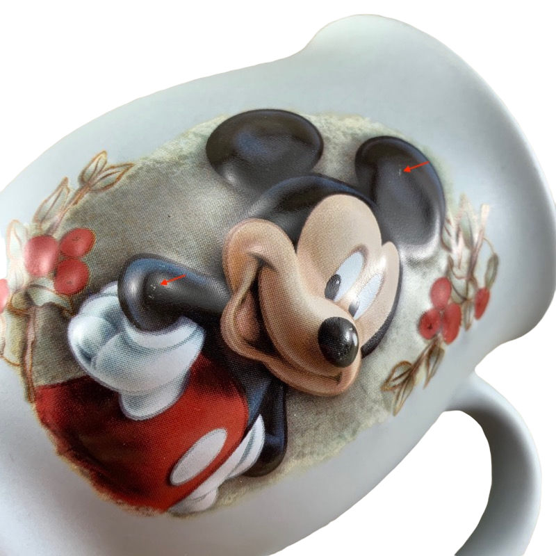 Mickey Mouse Coffee Cup Gray