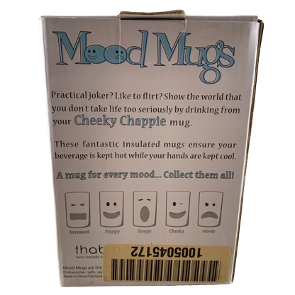 Cheeky Chappie Mood Mugs Insulated Mug Thabto NEW IN BOX