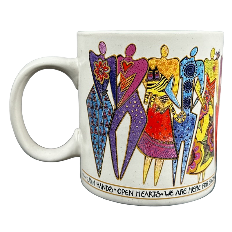 Join Hands Open Hearts We Are Here For Each Other Mug Laurel Burch