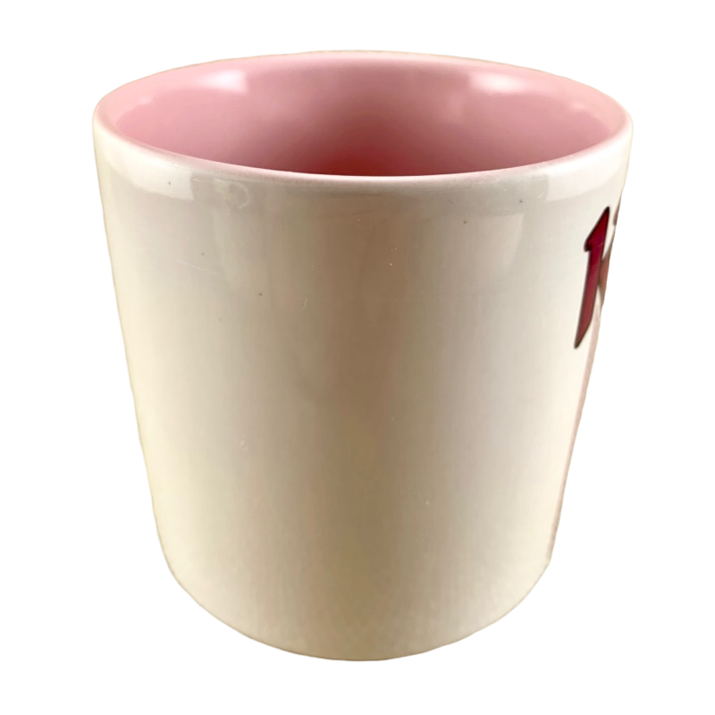 KAREN Poetry Name Pink Interior Mug Papel