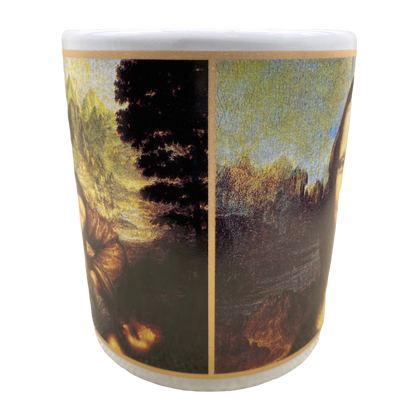 Leonardo Da Vinci Mona Lisa & The Virgin and Child with Saint Anne Mug Cafe Arts