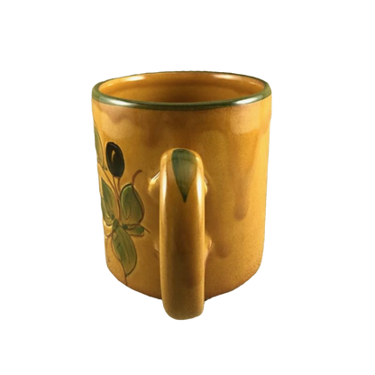 Hand Made In France Floral Mug Vallauriso