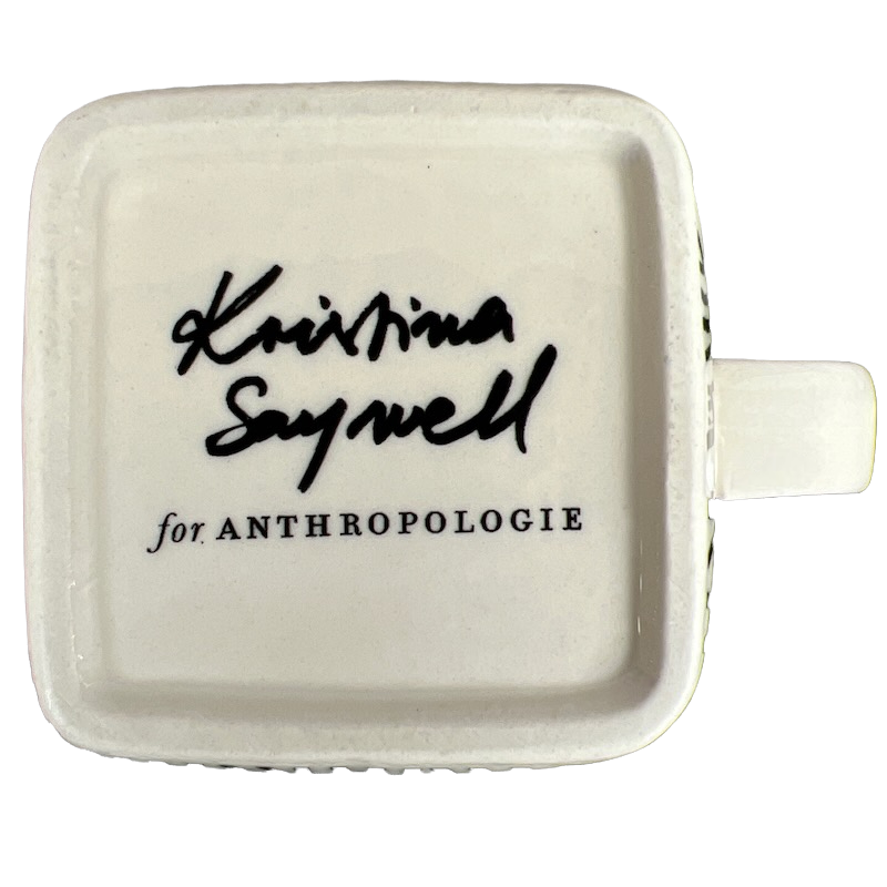 Kristina Saywell Friendly Face Krafty K Designs Mug Anthropologie