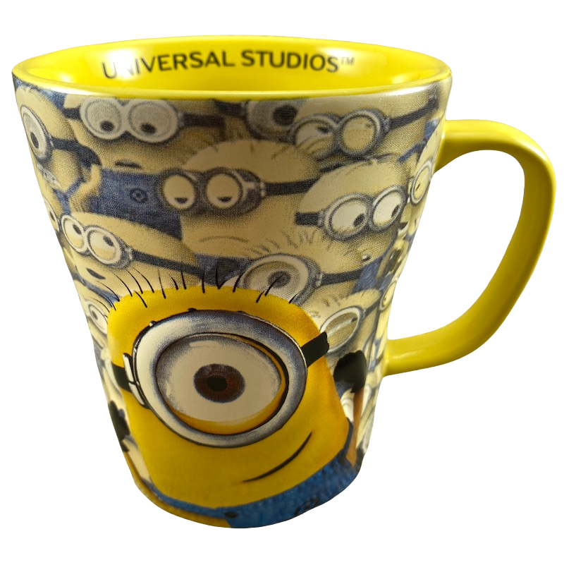 Despicable Me Minion Mayhem Embossed Universal Studios Mug