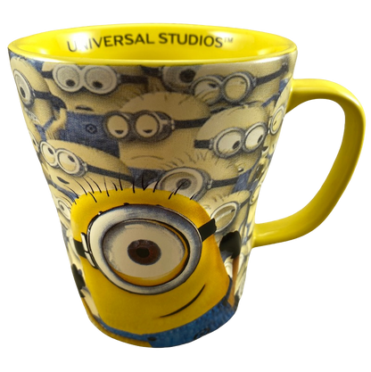 Despicable Me Minion Mayhem Embossed Universal Studios Mug