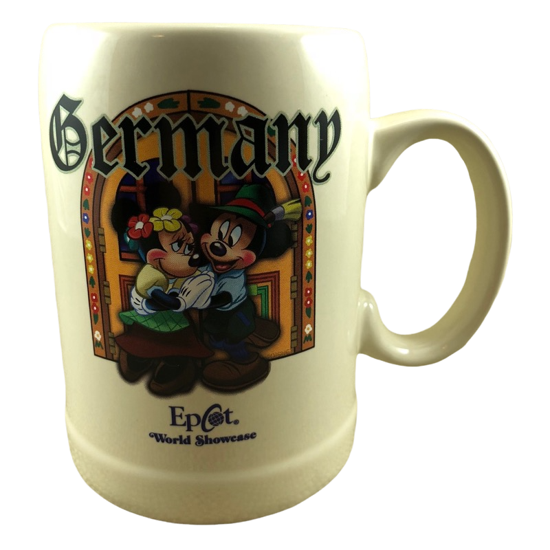 Mickey Mouse And Minnie Mouse Epcot World Center Germany Disney Parks Mug Disney