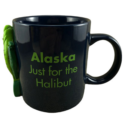 Alaska Just For The Halibut 3D Fish Mug Arctic Circle Enterprises
