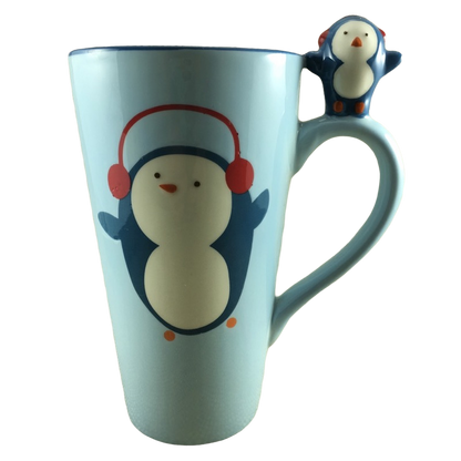 Holiday 08 Be Merry Penguin Christmas Mug Target