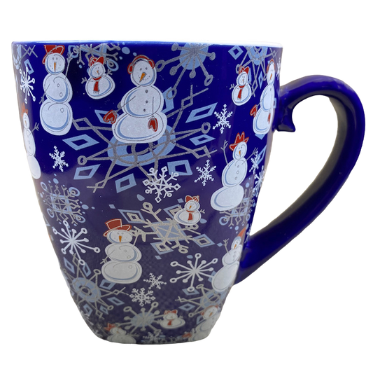 Snowmen & Snowflakes Barista Mug 2003 Starbucks