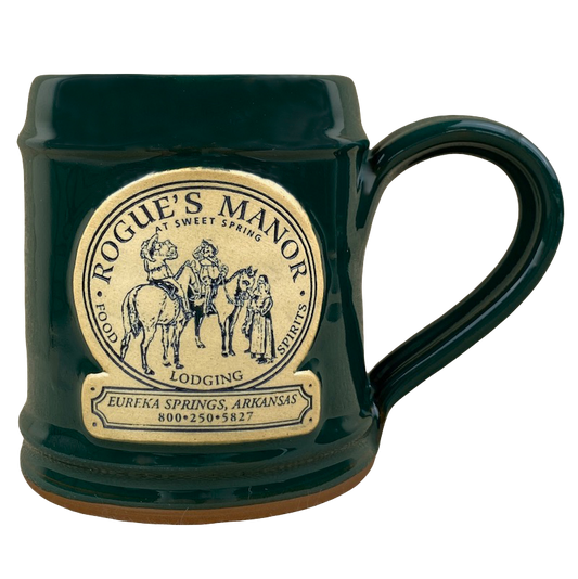 Rogue's Manor At Sweet Spring Eureka Springs Arkansas Mug Deneen Pottery