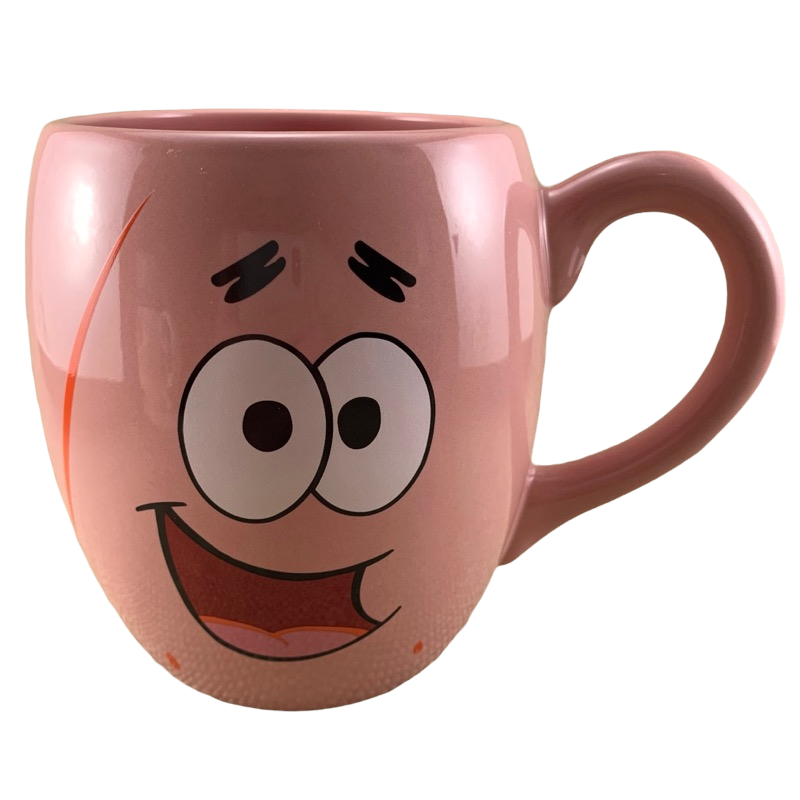 Patrick Star SpongeBob Squarepants Large Round Pink Mug Viacom International