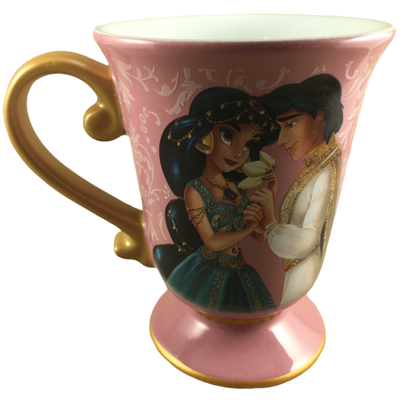 Sold at Auction: Vintage Walt Disney Classic Aladdin Princess Jasmine Coffee  Mug Cup