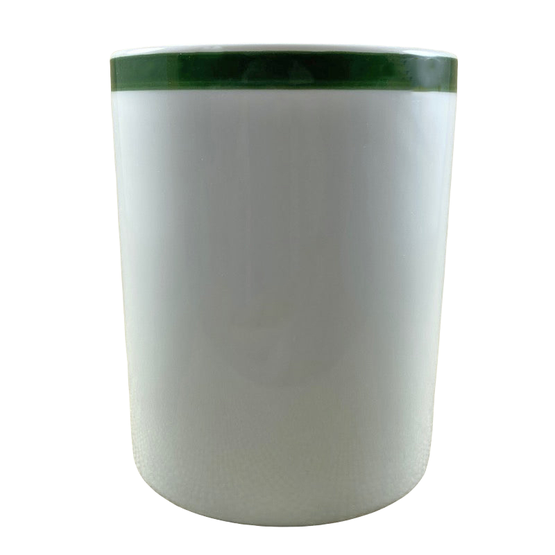 WILLIAMS SONOMA BRASSERIE Coffee Mug Blue Stripe Porcelain 10 oz