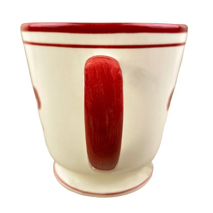 Fleur De Lis Red And Cream Mug Williams-Sonoma