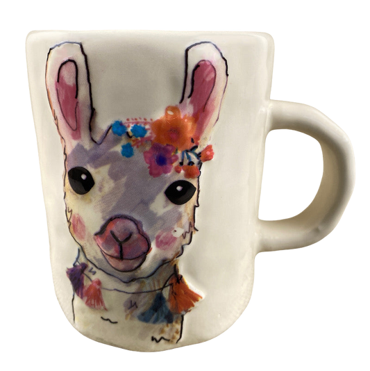 Llama Cup Of Happy Mug Natural Life