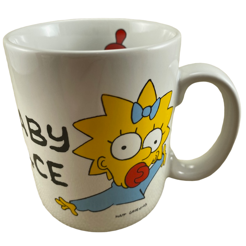 Maggie Simpson Baby Face The Simpsons Mug Presents