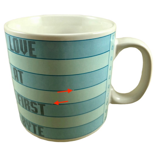 Love At First Byte Mug Papel