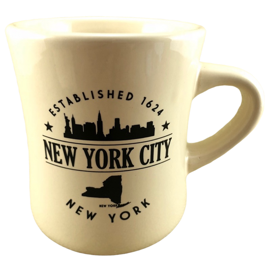 New York City Established 1624 Diner Mug