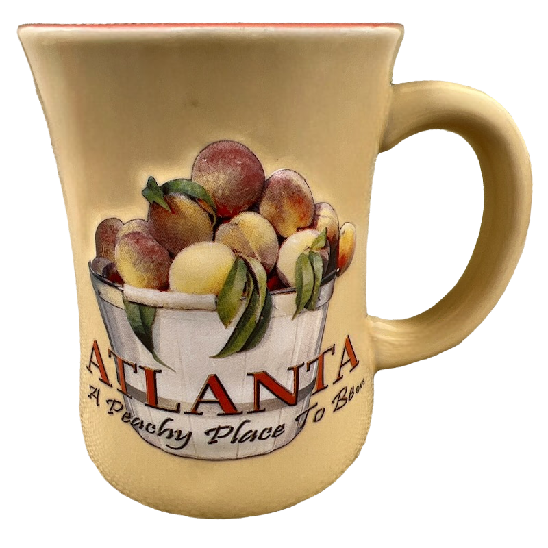 Atlanta A Peachy Place To Be Embossed Mug APS