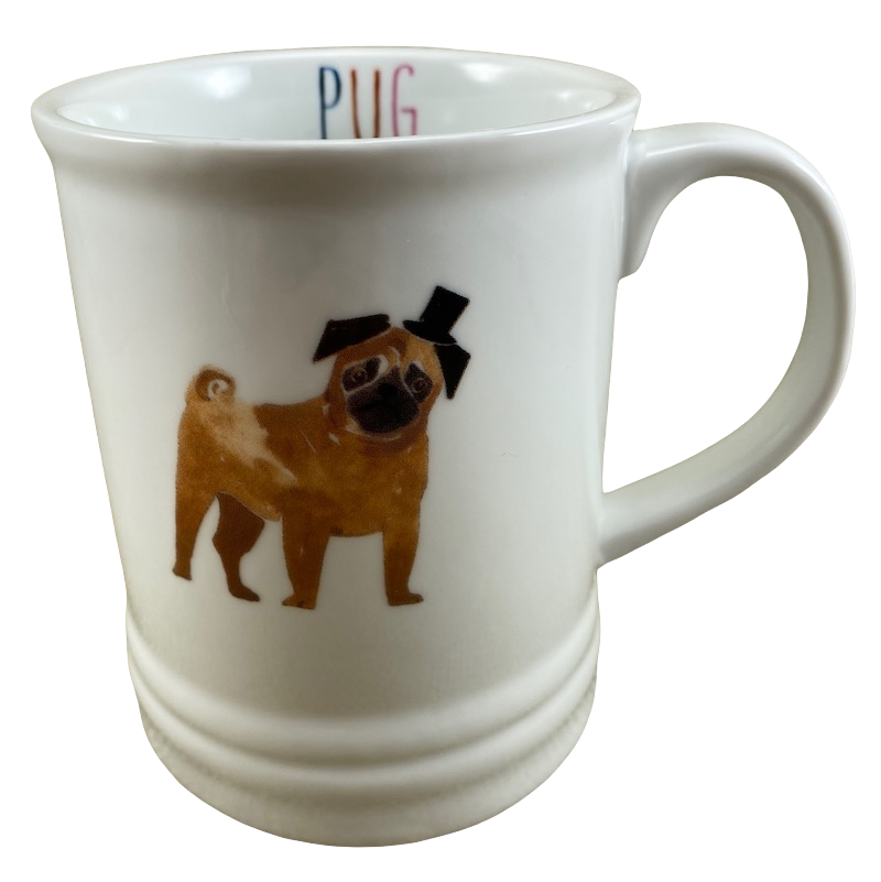 Pug Dog Mug Fringe Studio