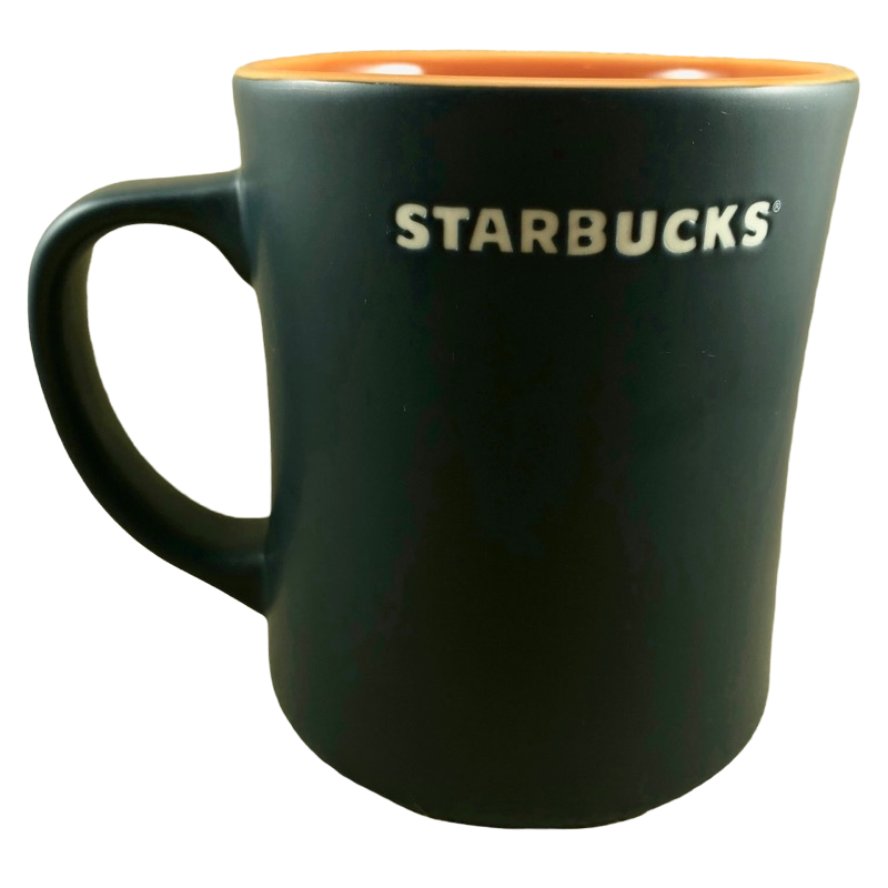 Guatemala Antigua Blend Etched Matte Black Mug Starbucks