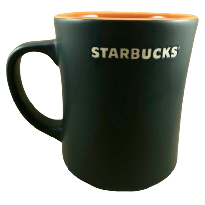 Guatemala Antigua Blend Etched Matte Black Mug Starbucks