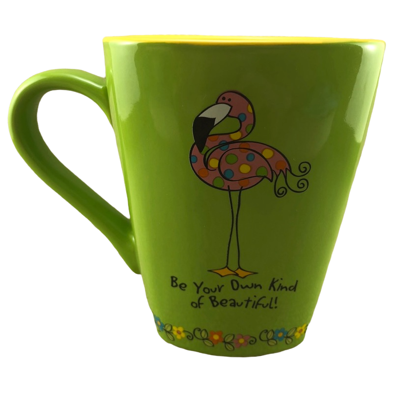 Be Your Own Kind Of Beautiful Lovin' Life Flamingo Mug Cape Shore