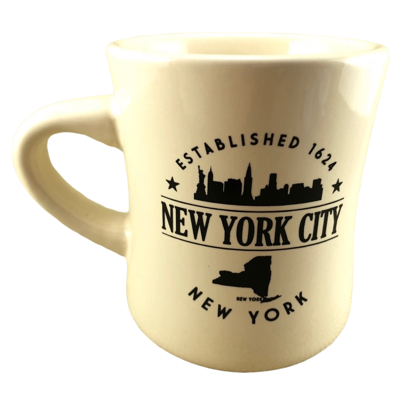 New York City Established 1624 Diner Mug