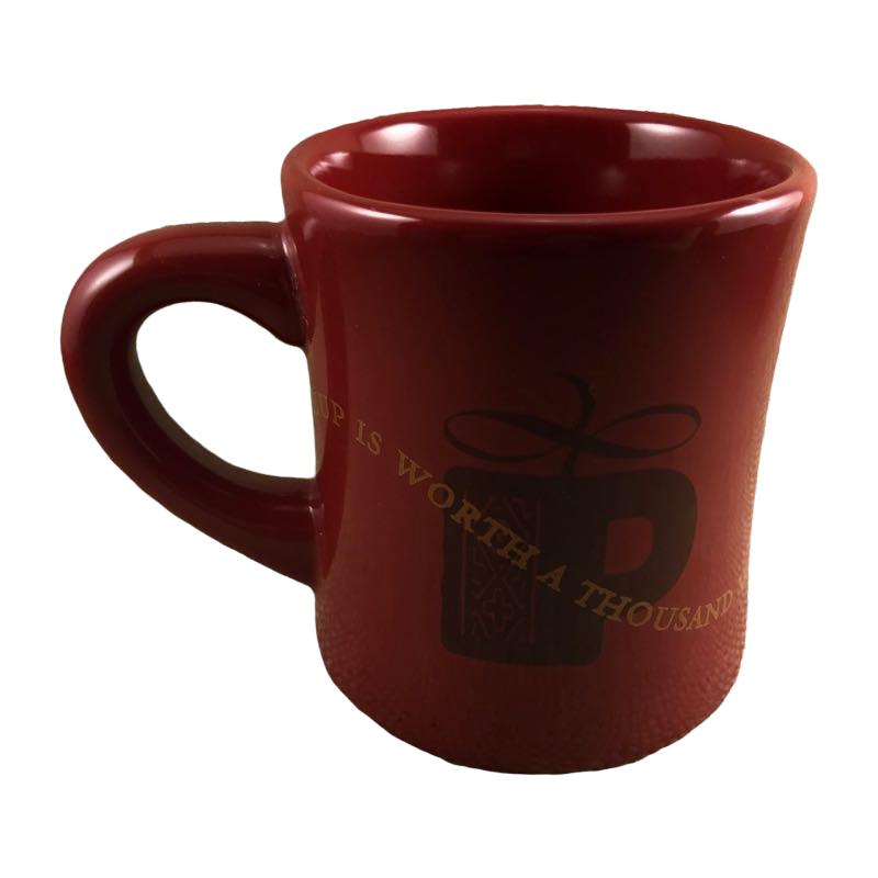 A Cup Is Worth A Thousand Words Mug Peet's Coffee & Tea BIA