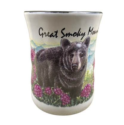Great Smoky Mountains Embossed Bear Mug