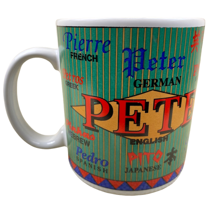 PETE International Names Mug Giftcraft