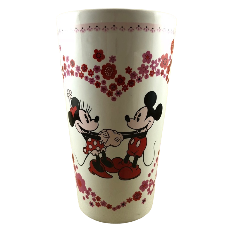 Mickey Mouse and Minnie Mouse In A Floral Heart Mug Disney MTY International