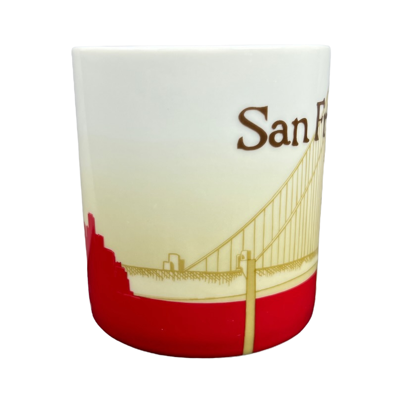 starbucks san francisco ceramic mug