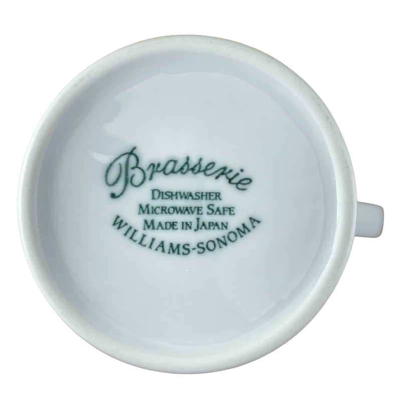 Brasserie Blue Rim Mug Williams-Sonoma – Mug Barista