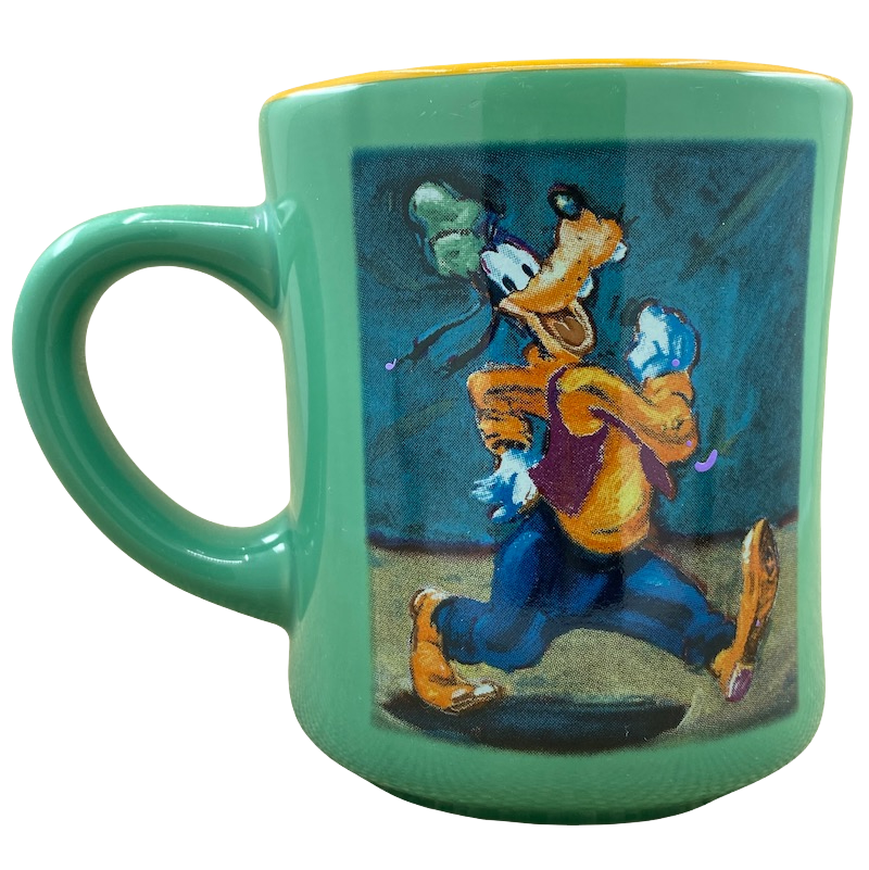 Goofy Green Diner Mug Disney Store