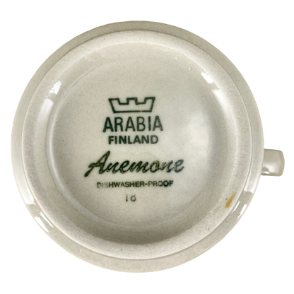 Anemone Mug Arabia Finland