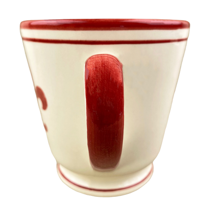 Fleur De Lis Red And Cream Mug Williams-Sonoma